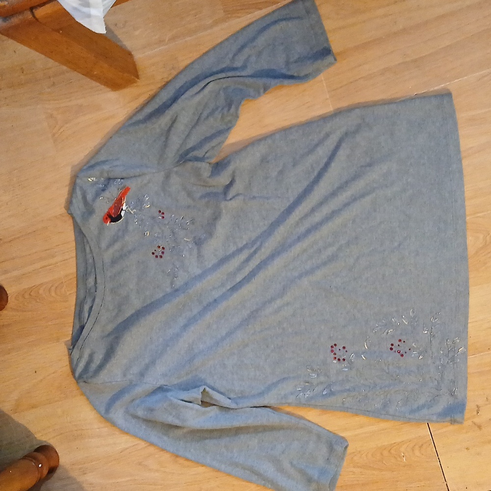 Croft & Borrow Grey Top Size Medium Pre-owned